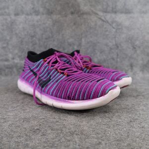 Nike Shoes Womens 7 Athletic Trainer Free RN Flyknit Running Active Sport Purple